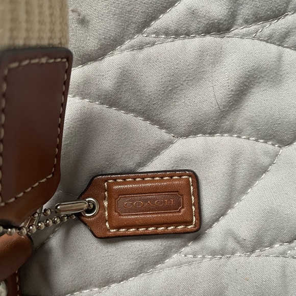 Coach Classic canvas crossbody bag - Picture 8 of 8